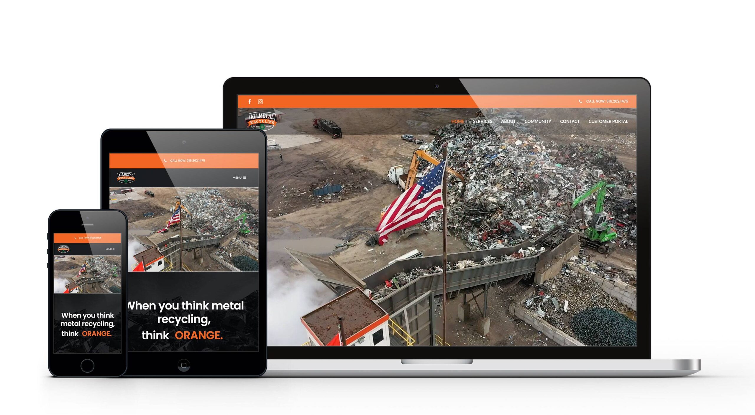 All Metal Recycling Website